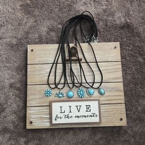 6 Western/Boho Fashion Necklace Bundle